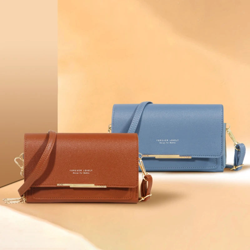 💎 Belle Poche | Multi-Pocket Mini Wallet & Phone Bag – Modern Korean Style, Lightweight & Chic 👜