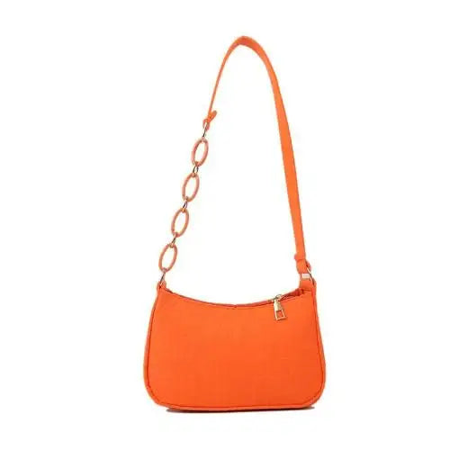 💎 Lune Douce – Soft Crescent Felt Shoulder Bag | Quiet Luxury & Effortless Chic 🌙