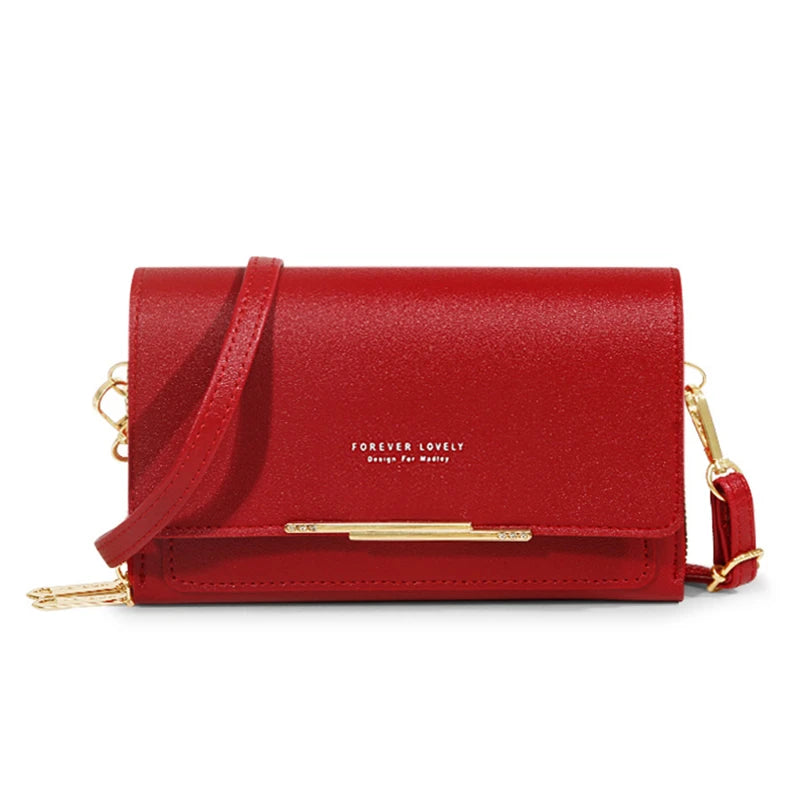 💎 Belle Poche | Multi-Pocket Mini Wallet & Phone Bag – Modern Korean Style, Lightweight & Chic 👜