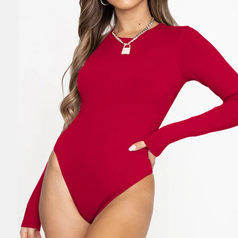 ☕ Midnight Mocha Slim Fit Bodysuit