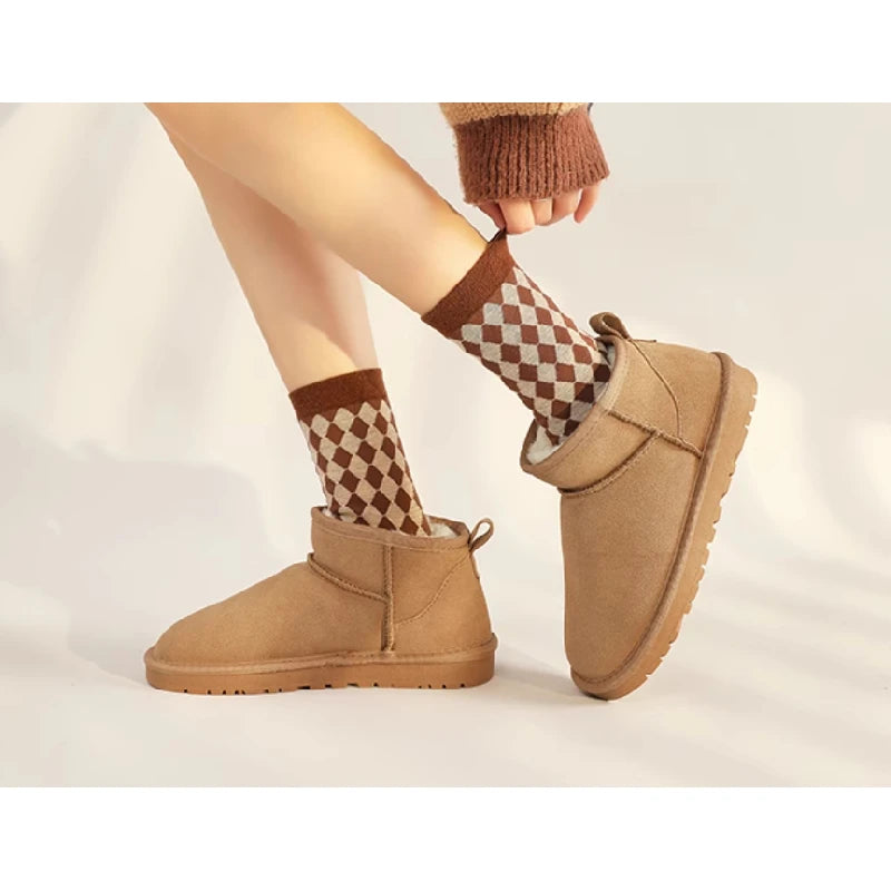 Feminé Luxé Exclusive Amber Cozy Suede Boots 🤎✨