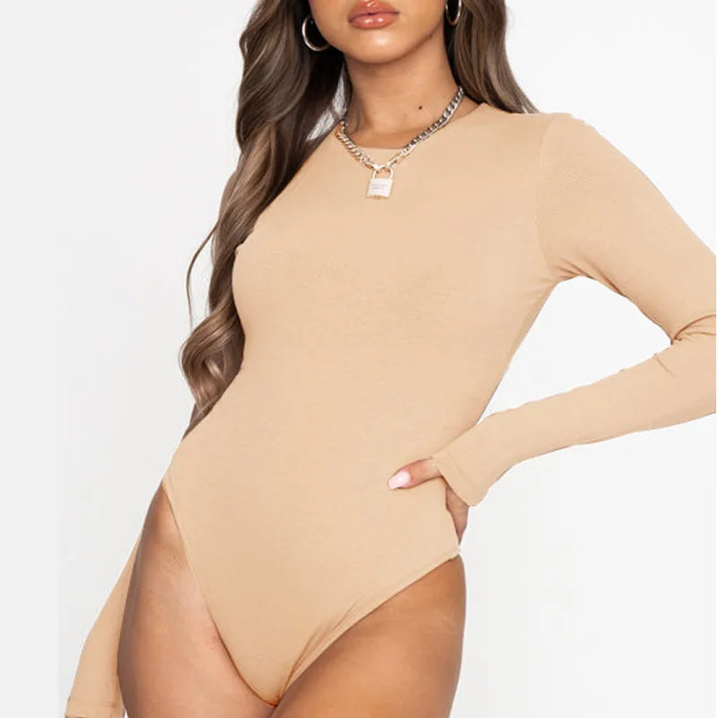 ☕ Midnight Mocha Slim Fit Bodysuit