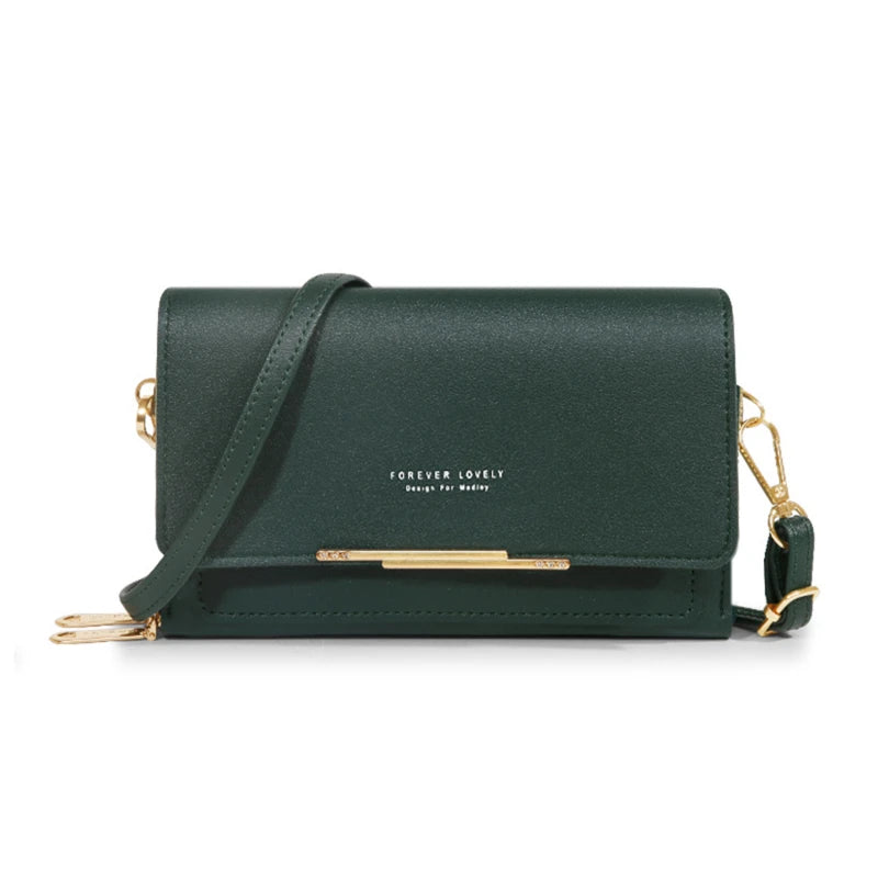 💎 Belle Poche | Multi-Pocket Mini Wallet & Phone Bag – Modern Korean Style, Lightweight & Chic 👜