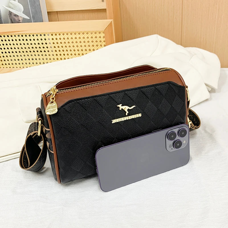 💎 Luxe Touch – Soft Vegan Leather Shoulder & Crossbody Bag | Minimal Chic, Everyday Luxury 👜💕