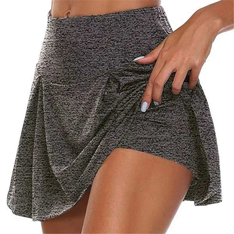 💎 Luna Velocity™ – High-Waist Athletic Mini Skirt