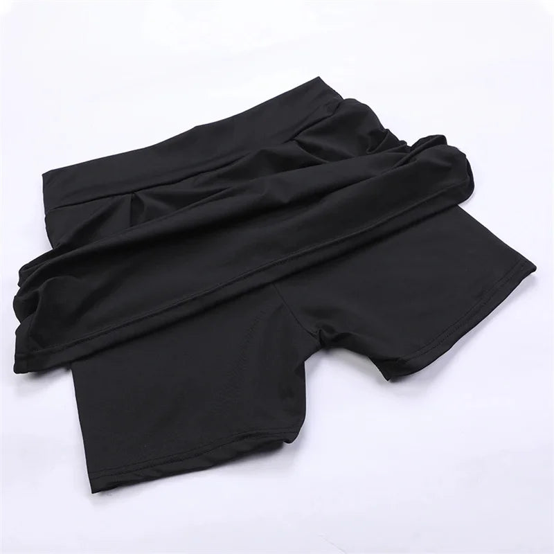 💎 Luna Velocity™ – High-Waist Athletic Mini Skirt