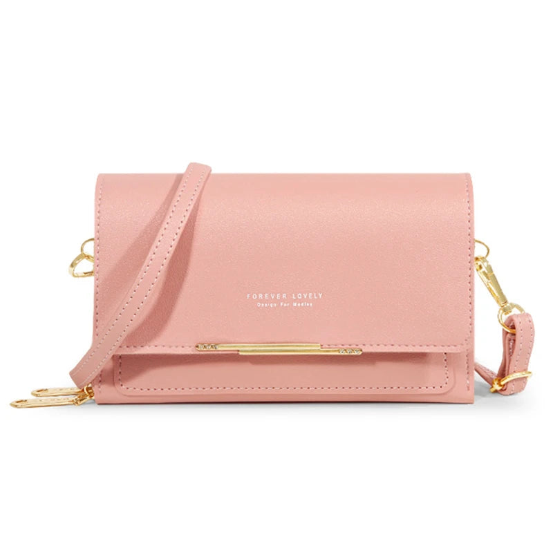 💎 Belle Poche | Multi-Pocket Mini Wallet & Phone Bag – Modern Korean Style, Lightweight & Chic 👜