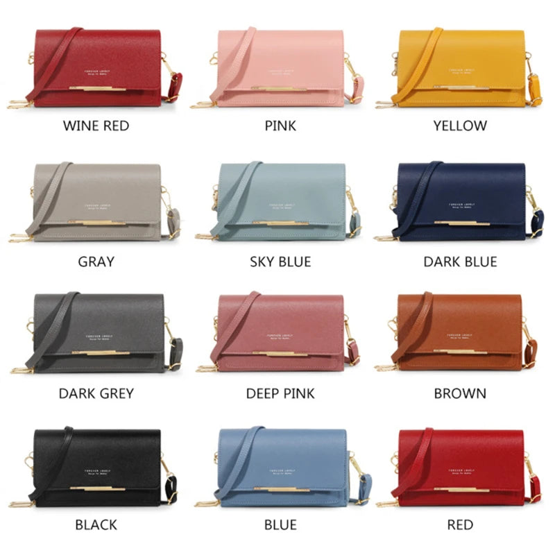 💎 Belle Poche | Multi-Pocket Mini Wallet & Phone Bag – Modern Korean Style, Lightweight & Chic 👜