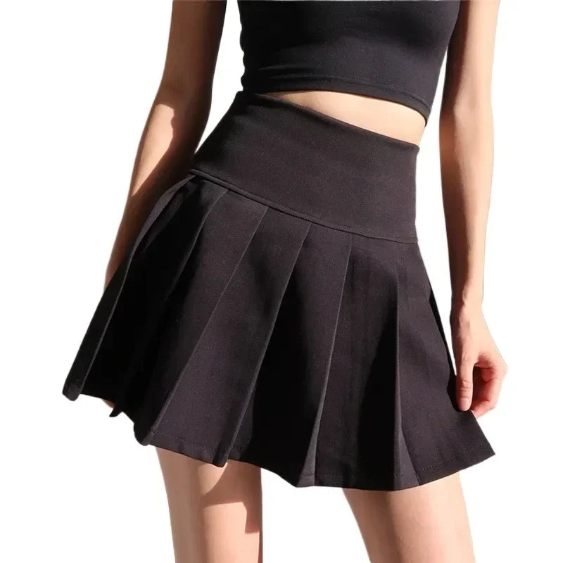 🎀 Sugar Rush™ – High-Waist Pleated Mini Skirt
