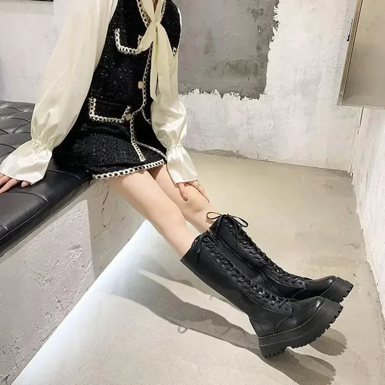 Noir Command Combat Boots 🖤👢