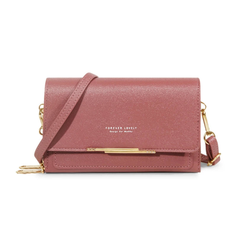 💎 Belle Poche | Multi-Pocket Mini Wallet & Phone Bag – Modern Korean Style, Lightweight & Chic 👜