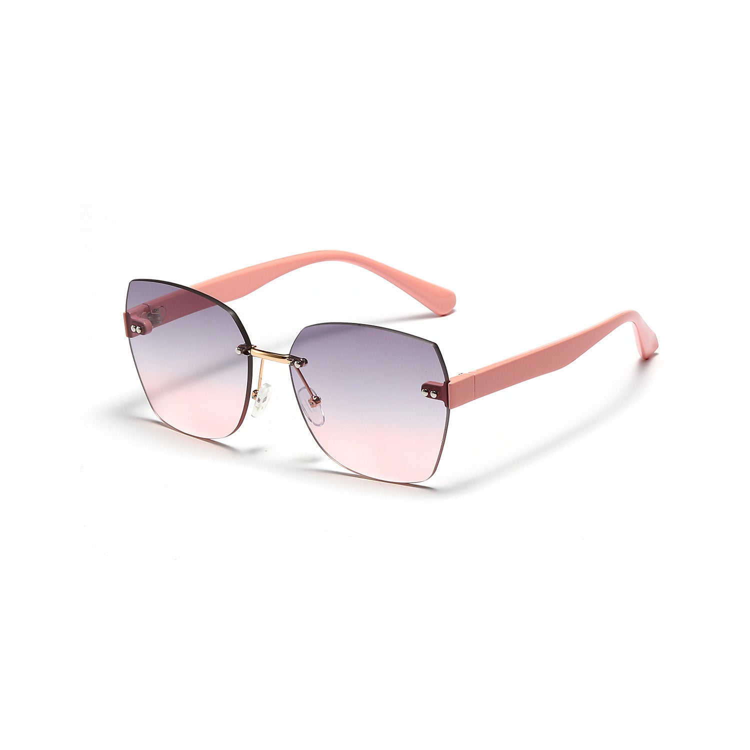 The "Siren" Collection: Classic Cat-Eye Sunglasses with Luxe Metal Accents - UV400 Essential Feminé Luxé
