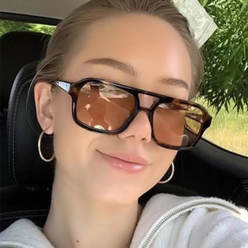 The "Apex" Collection: Sharp Square Cat-Eye Sunglasses - Narrow High-Fashion Statement Feminé Luxé