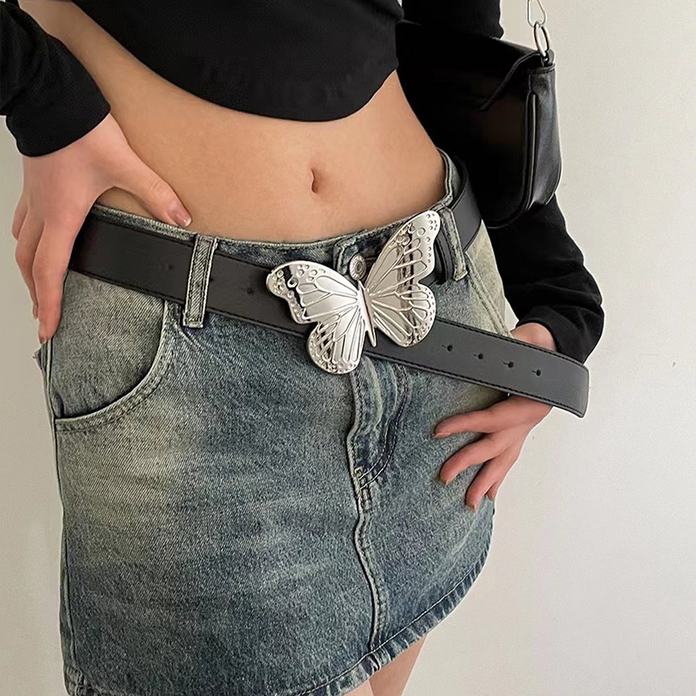 The 'Metamorphosis' Butterfly Statement Belt | Vintage Sweet Trend Accessory | Electroplated Luxe Feminé Luxé