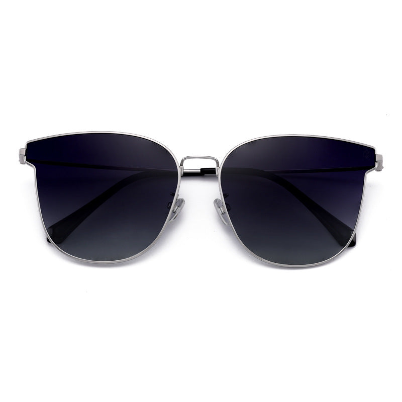 The "Zenith" Collection: Memory Titanium Polarized Butterfly Sunglasses - High-End Eyewear Feminé Luxé