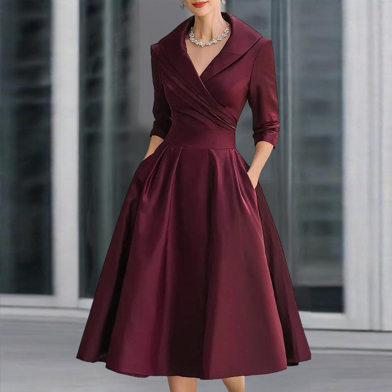 Luxury Pleated Ball Gown | A-Line Strappy Prom & Event Dress Feminé Luxé