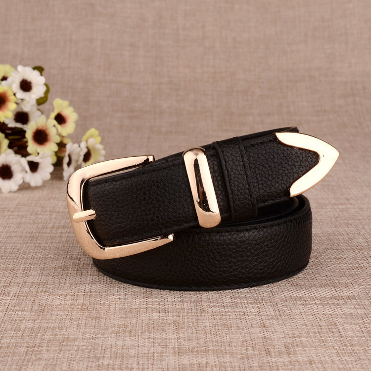 The 'Vibrant' Classic Faux Leather Belt | Polished Zinc Buckle | Multi-Color Essential Feminé Luxé