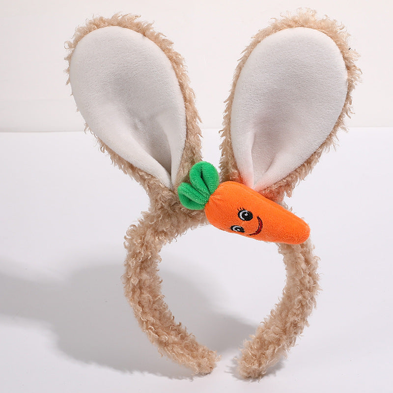 The Couture Bunny Ears: Luxe Plush & Detailed Rabbit Headband - Premium Accessory for Festival & Themed Events Feminé Luxé