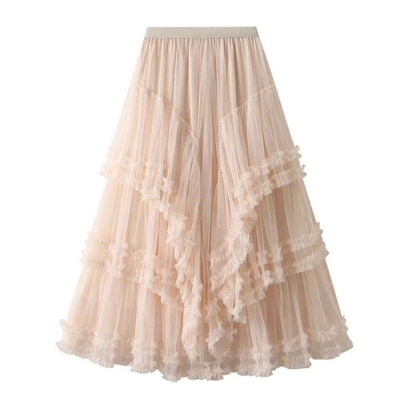 The Grand Illusion Tulle Tiered Maxi Skirt | High-Waist & Romantic Volume Feminé Luxé