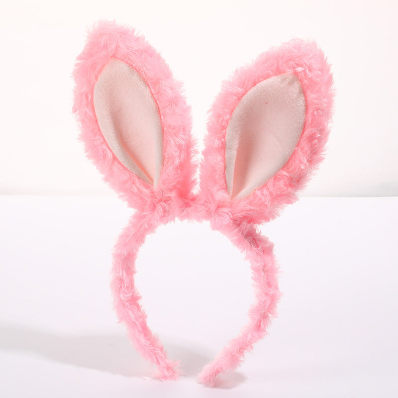 The Couture Bunny Ears: Luxe Plush & Detailed Rabbit Headband - Premium Accessory for Festival & Themed Events Feminé Luxé