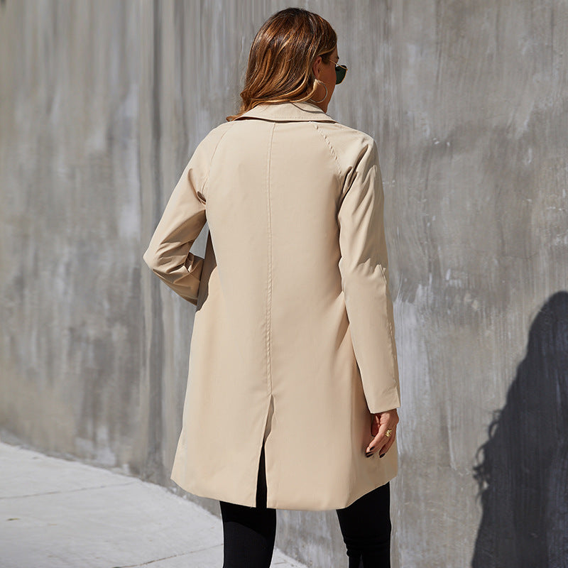 The Tailored Kensington Jacket: Small British Style Trench Feminé Luxé