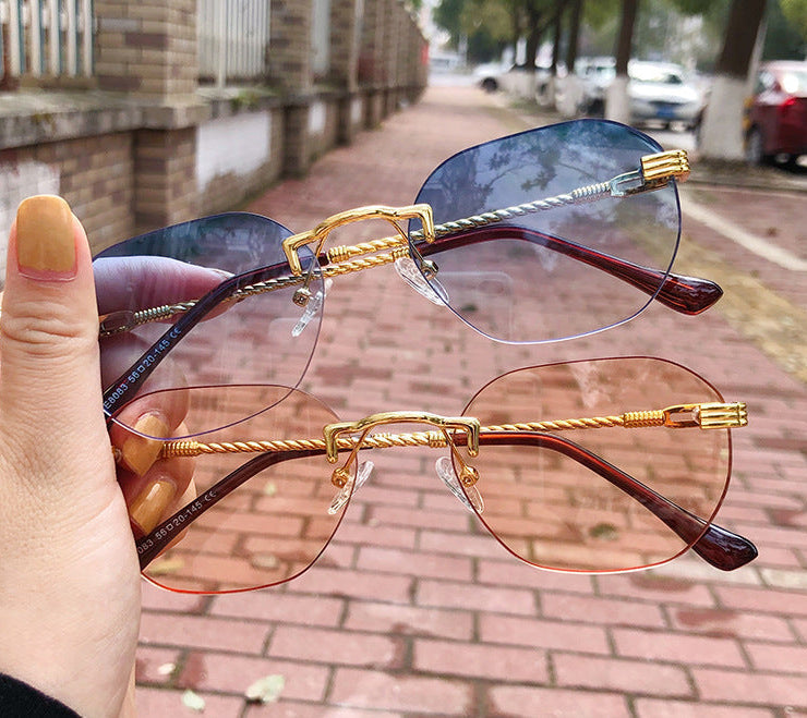 The "Power Block" Collection: Oversized Rectangular Sport-Luxe Sunglasses - Bold Frame UV400 Feminé Luxé