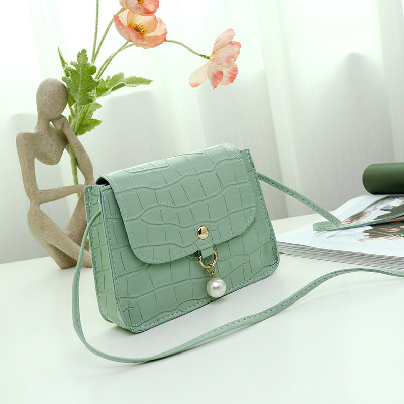 The 'Petite Croc' Pearl Detail Mini Crossbody Bag – Sweet & Chic Edition Feminé Luxé