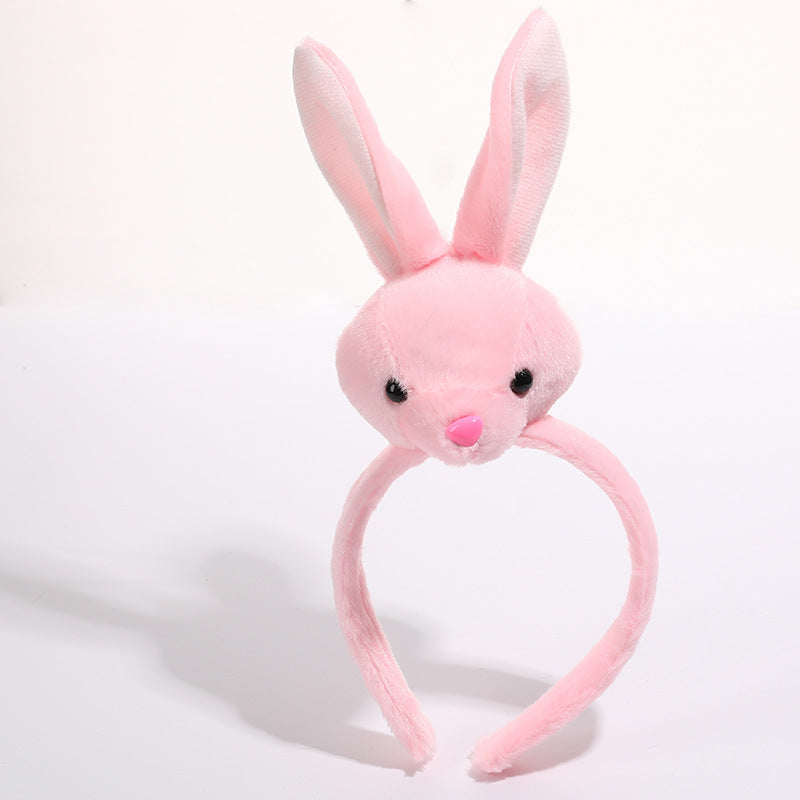 The Couture Bunny Ears: Luxe Plush & Detailed Rabbit Headband - Premium Accessory for Festival & Themed Events Feminé Luxé