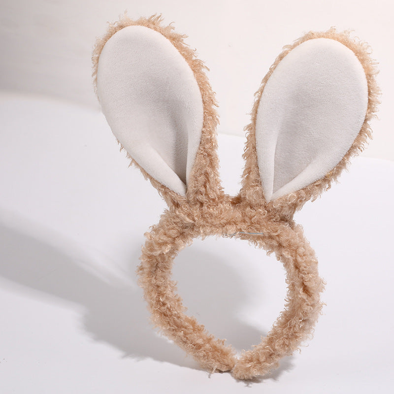 The Couture Bunny Ears: Luxe Plush & Detailed Rabbit Headband - Premium Accessory for Festival & Themed Events Feminé Luxé