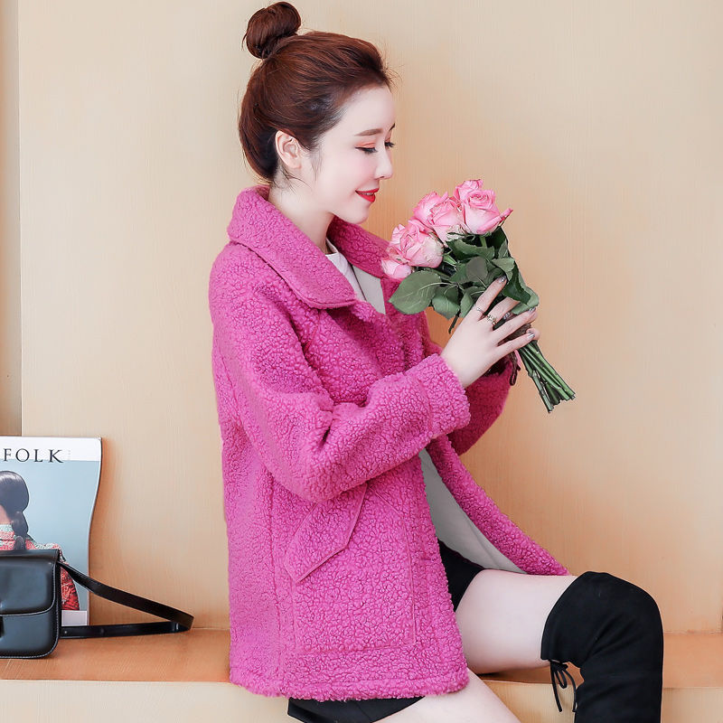 Cozy Faux Fur All-in-One Loose Small Thick Jacket Feminé Luxé