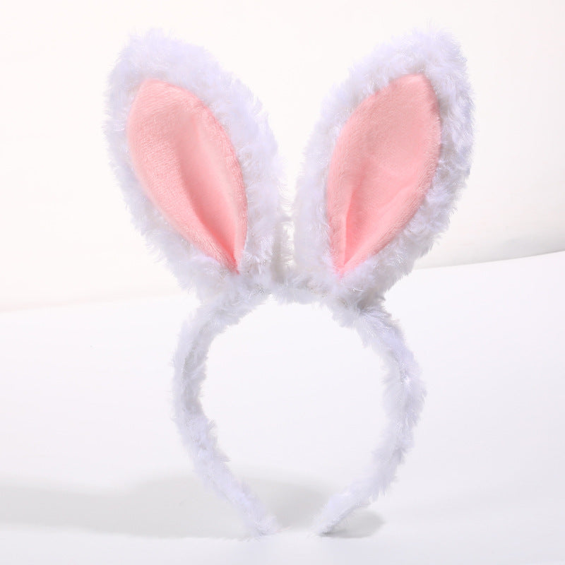 The Couture Bunny Ears: Luxe Plush & Detailed Rabbit Headband - Premium Accessory for Festival & Themed Events Feminé Luxé