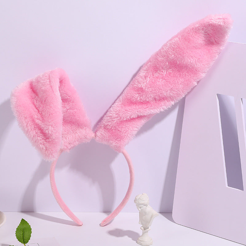 The Couture Bunny Ears: Luxe Plush & Detailed Rabbit Headband - Premium Accessory for Festival & Themed Events Feminé Luxé