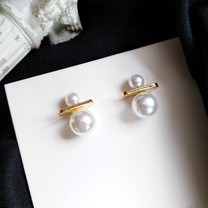 Chic Bow & Pearl Statement Earrings – Gold-Plated Luxury Feminé Luxé